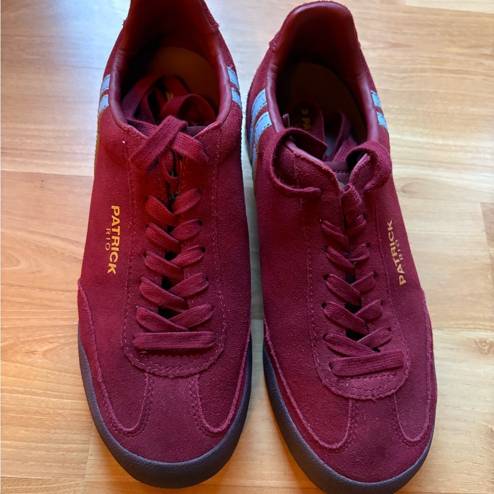 Patrick Rio Burgundy Sneakers - Picture 5 of 8